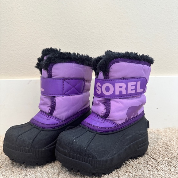 Sorel Commander Snow Boots Kids - New - Picture 2 of 5
